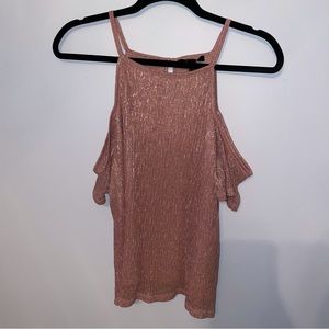 Forever 21 Rose Gold Top
